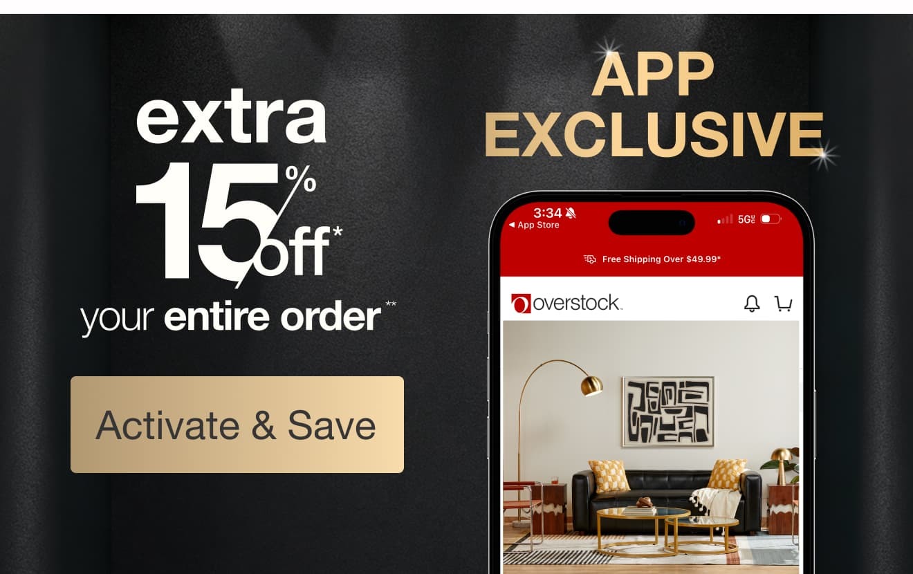 Shop the App for 15% off