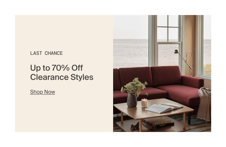 Last Chance. Shop Now
