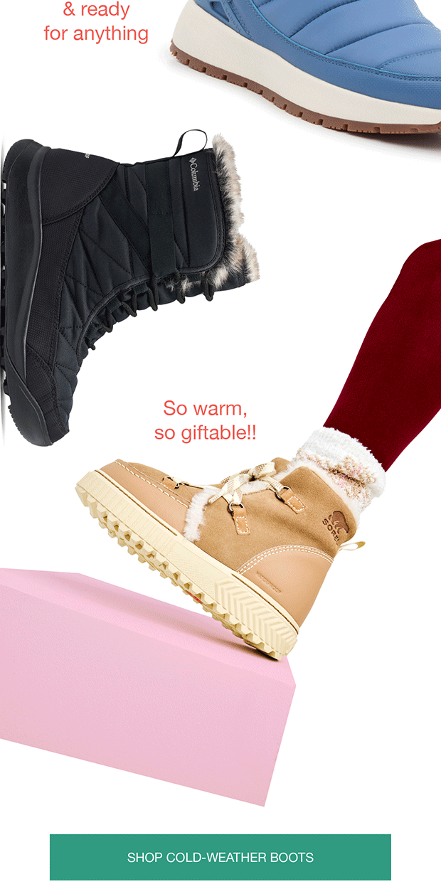 SHOP COLD-WEATHER BOOTS