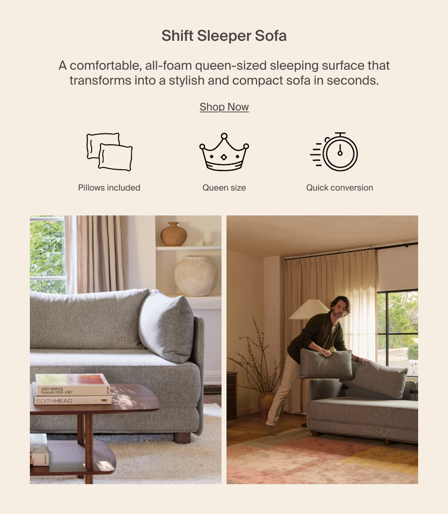 Shift Sleeper Sofa