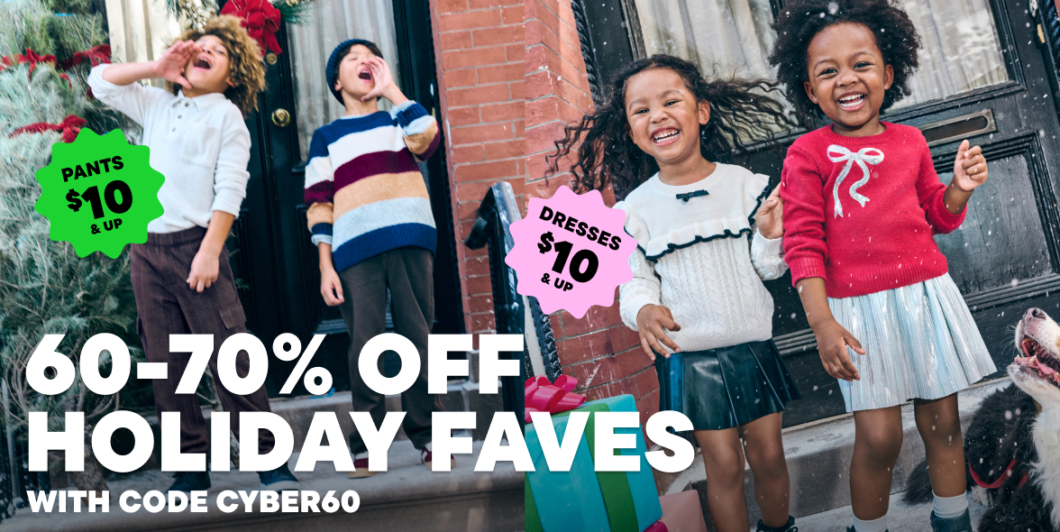 60-70% off Holiday Looks with code BLKFRI60