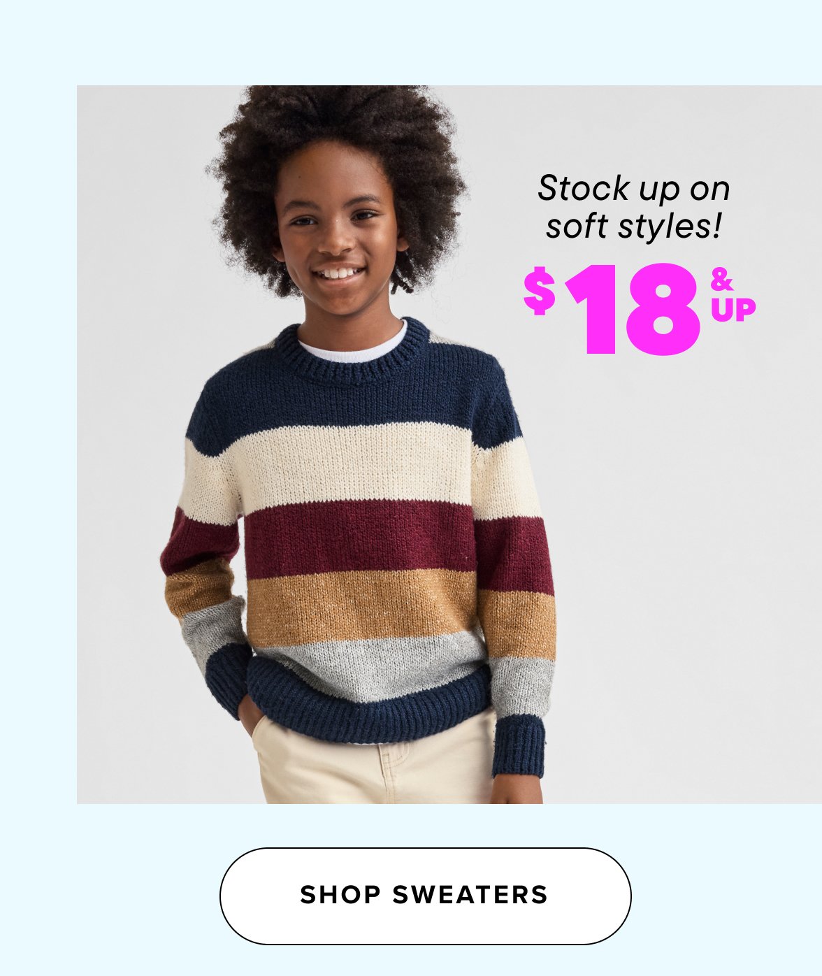 $18 & Up Sweaters