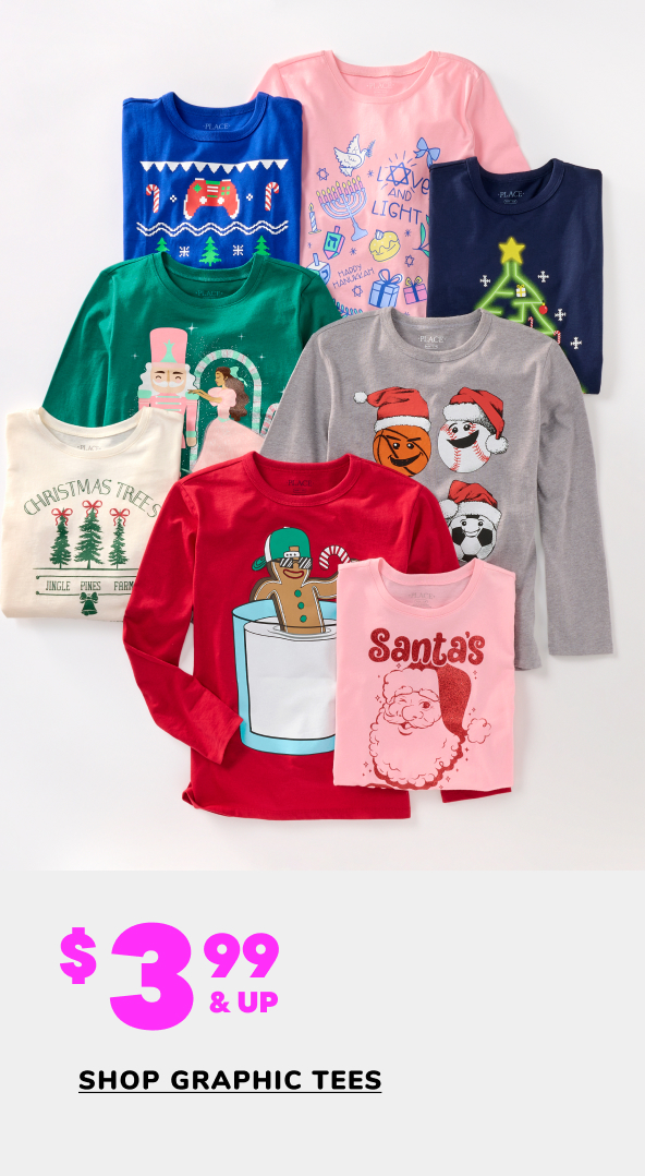 $3.99 & Up Graphic Tees