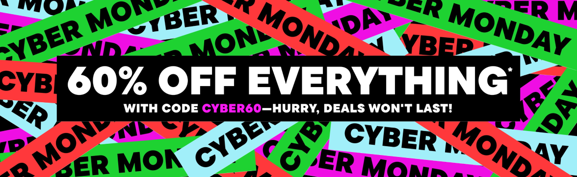 60% off Entire Site with code CYBER60