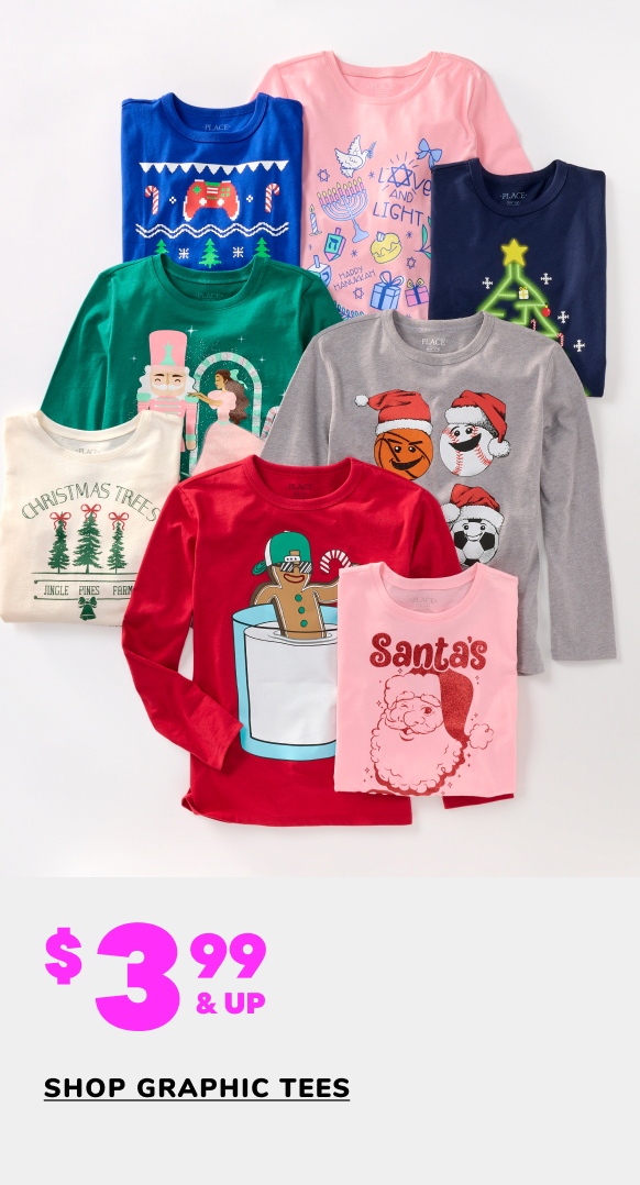 $3.99 & Up Graphic Tees