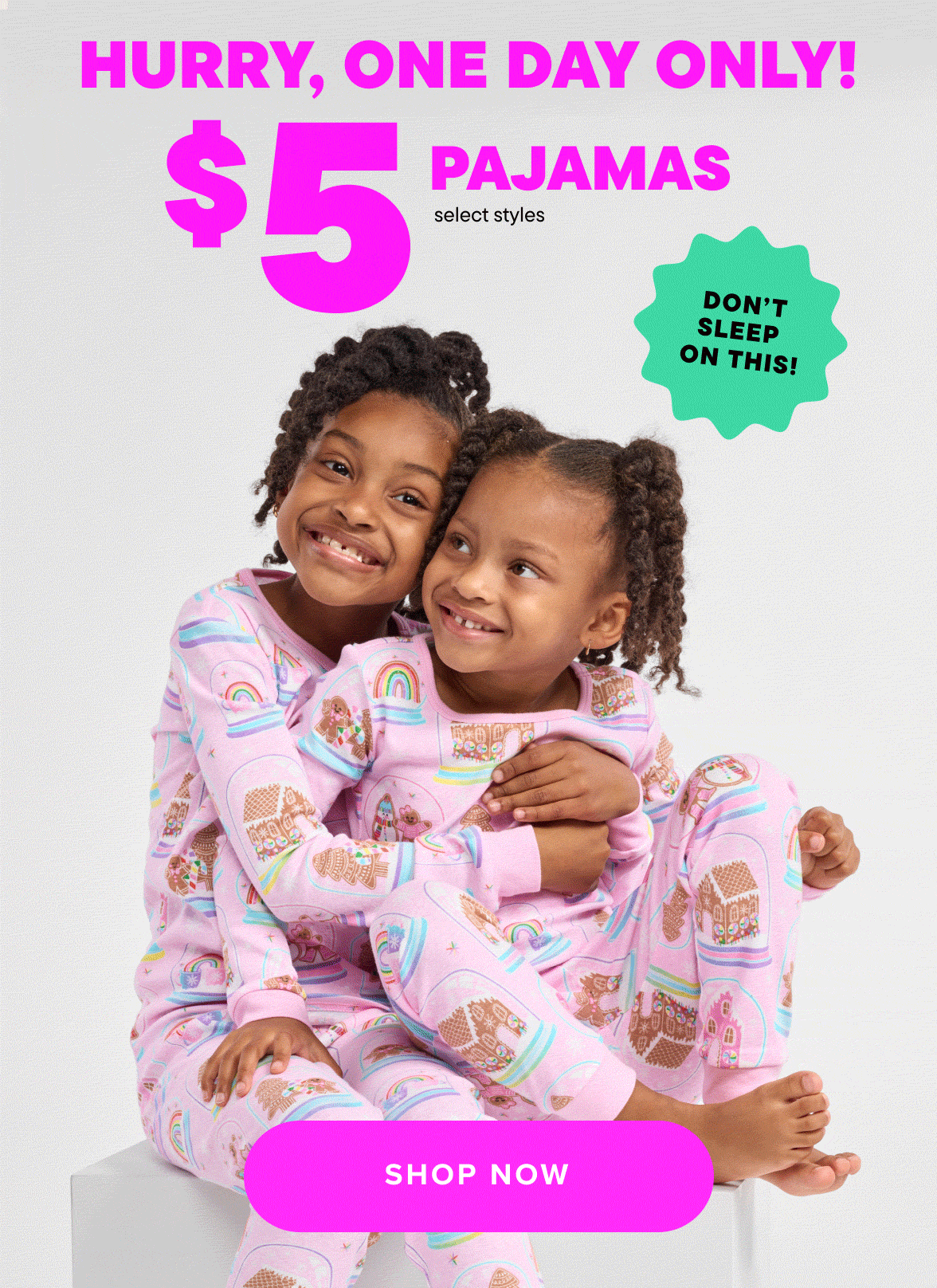 Hurry One Day Only $5 Pajamas