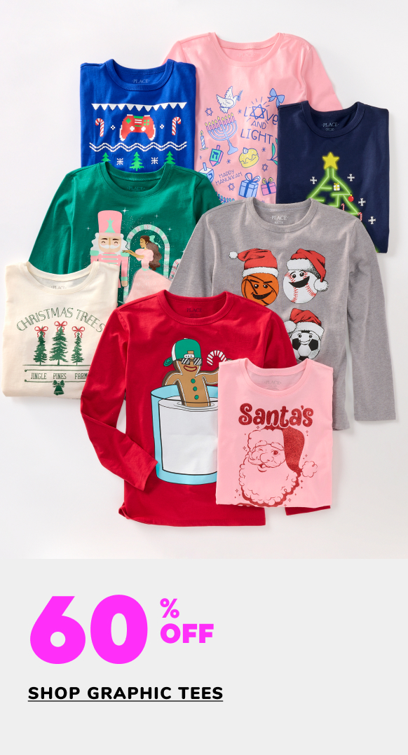 60% Off Grpahic Tees