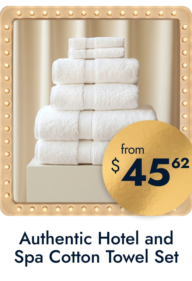 Authentic Hotel and Spa Turkish Cotton 6-piece Towel Set