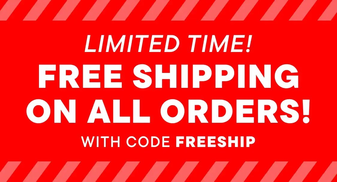 Free shipping with code FREESHIP