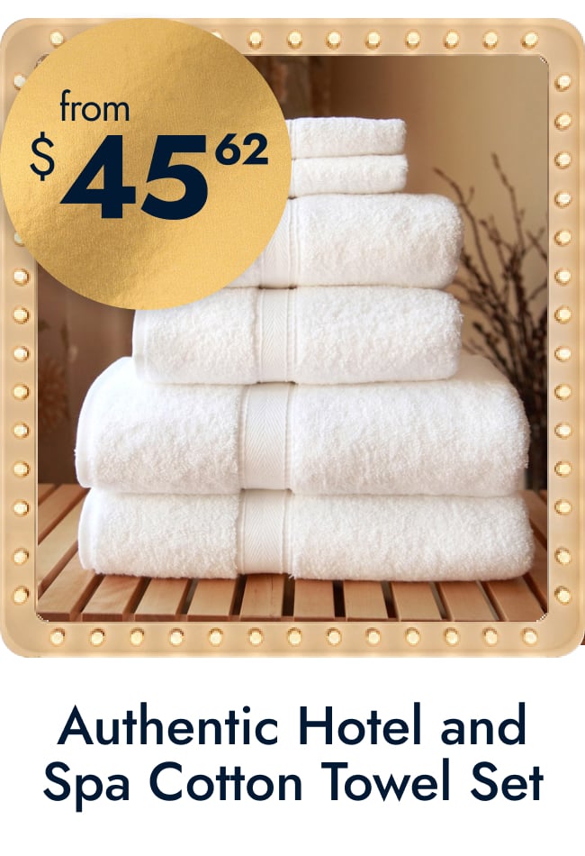 Authentic Hotel and Spa Turkish Cotton 6-piece Towel Set