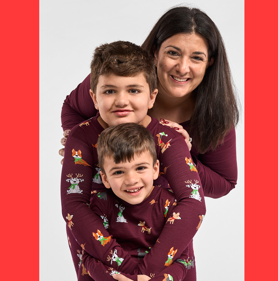 Matching Family Pajamas - Holiday Dog Collection