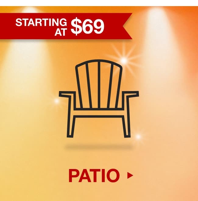 Shop Patio on Sale