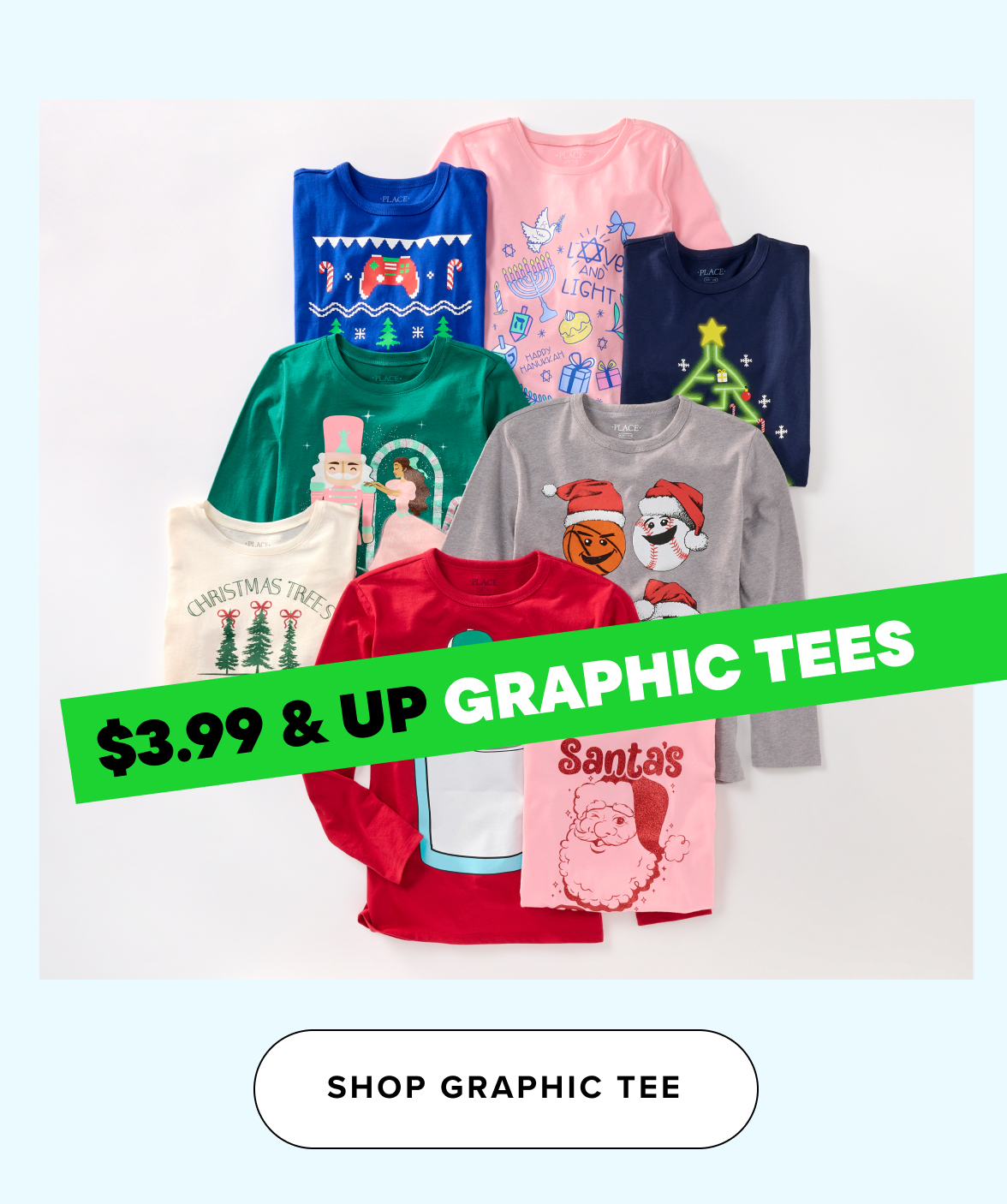 $3.99 & Up Graphic Tees