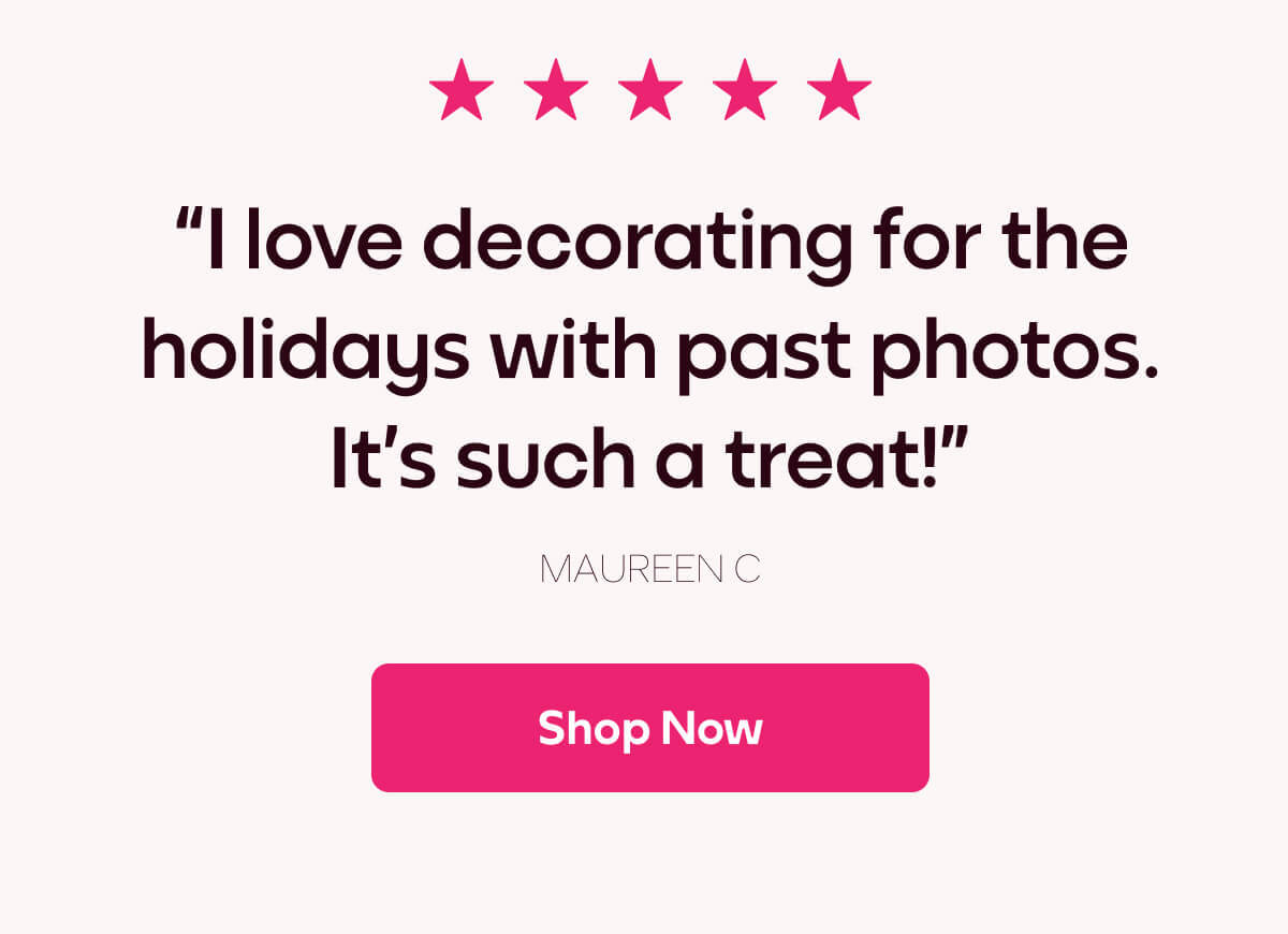 [Mixtiles] Holiday feeling from floor to ceiling with Mixtiles. | ORDER NOW