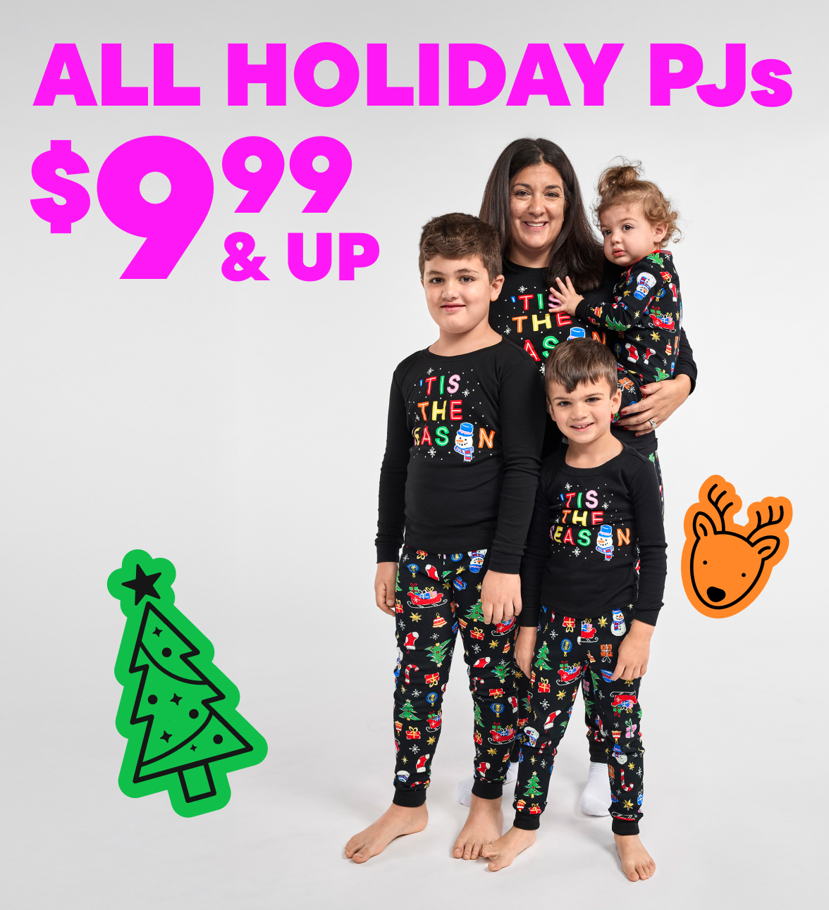 $9.99 & Up Holiday PJs