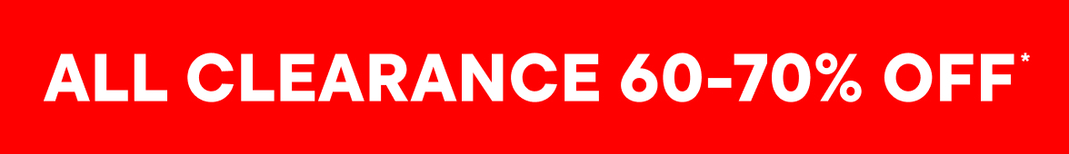 60-70% off Clearance