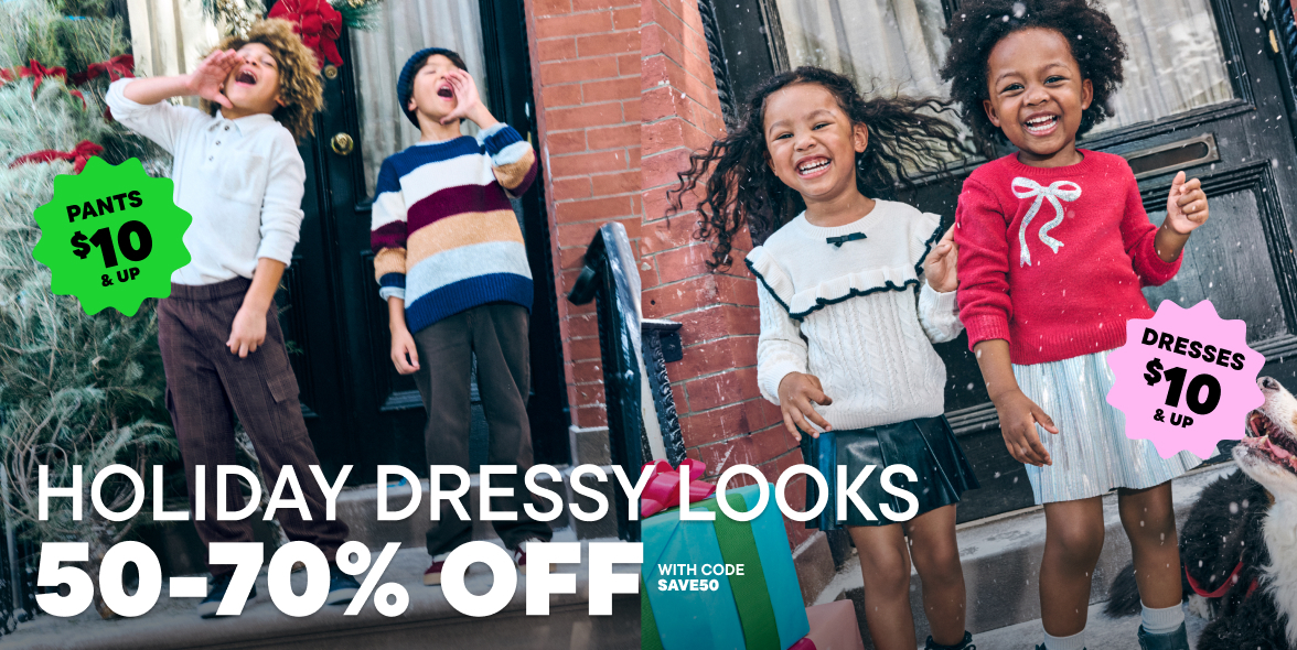 50-70% off Holiday Looks with code