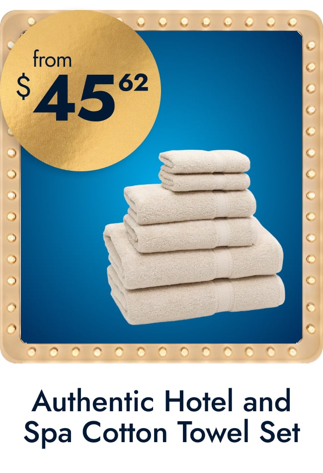 Authentic Hotel and Spa Turkish Cotton 6-piece Towel Set