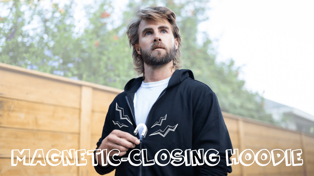 HoodEase: The Magnetic-Zipper Hoodie