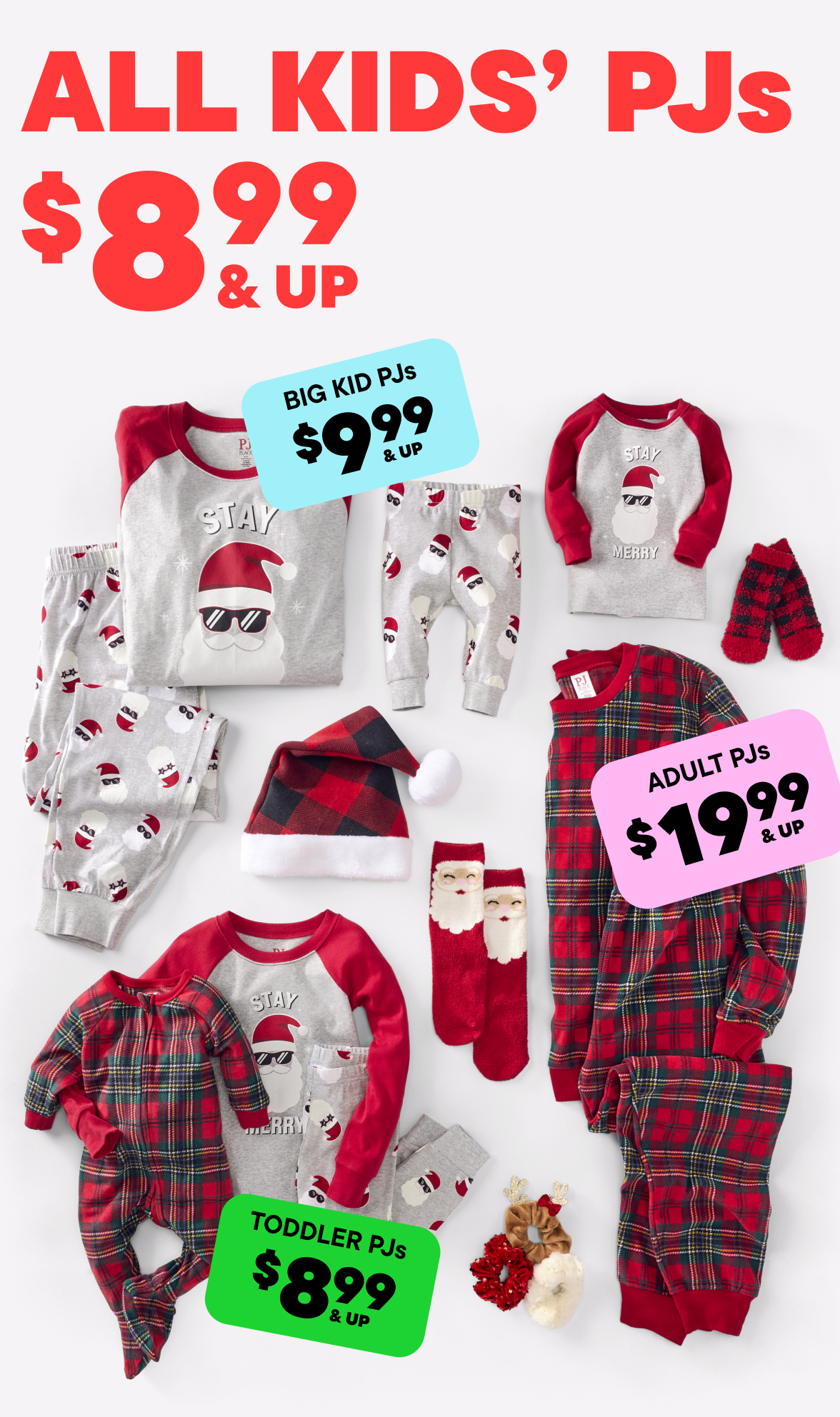 $8.99 & Up PJs