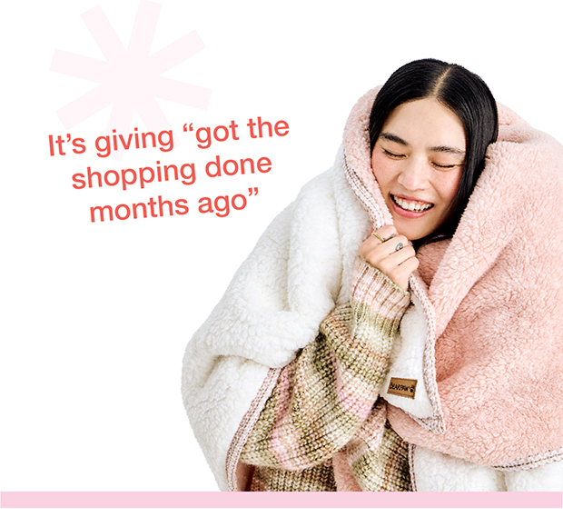 It's Giving 'Got The Shopping Done Months Ago'