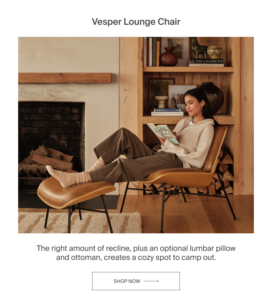 Vesper Leather Lounge Chair