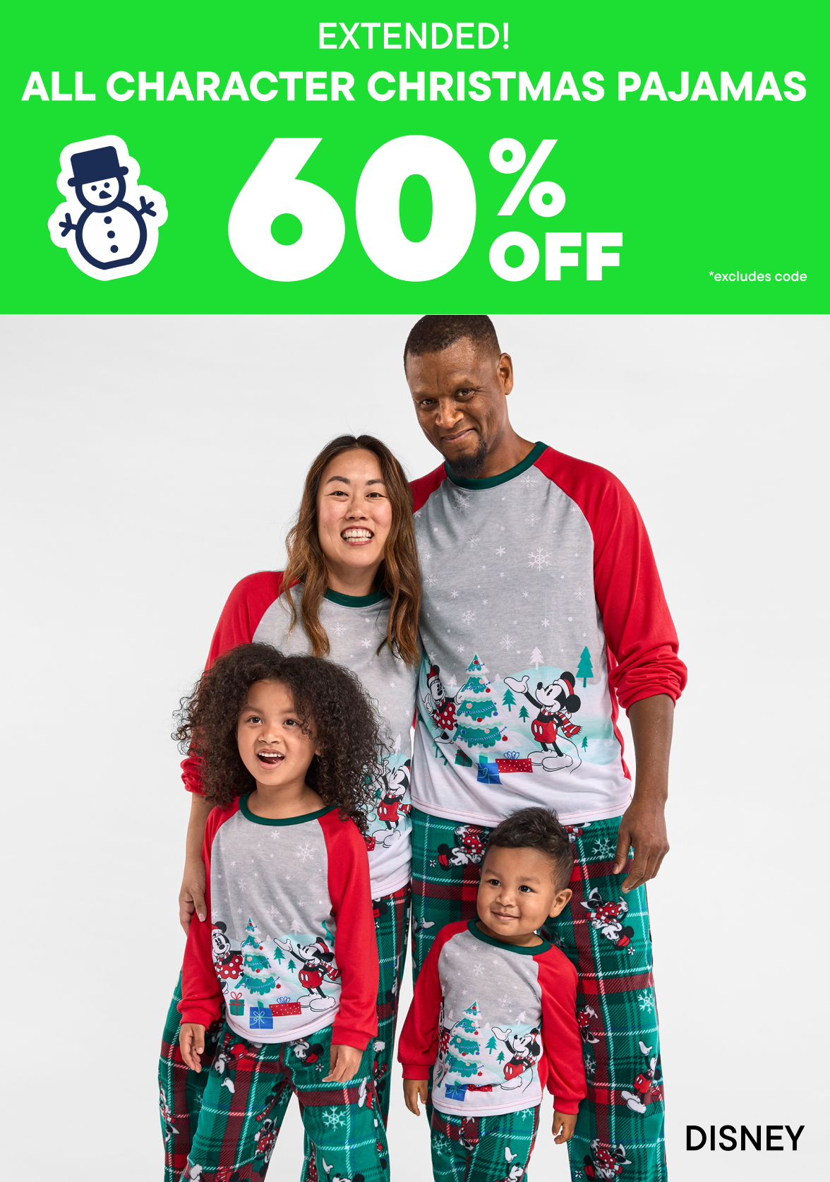 60% off Character Shop Pajamas