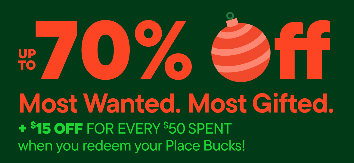 Up to 70% Off Almost Everything 