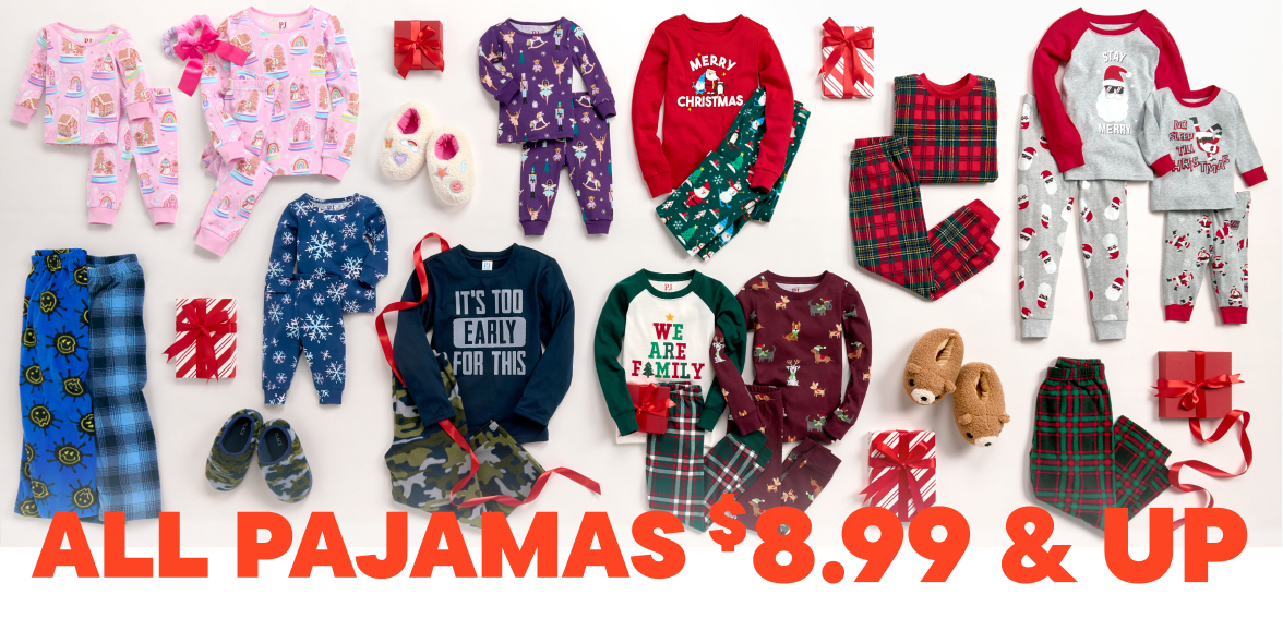 $8.99 & Up PJs