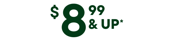 $8.99 & up Long Sleeve Tops & Bottoms