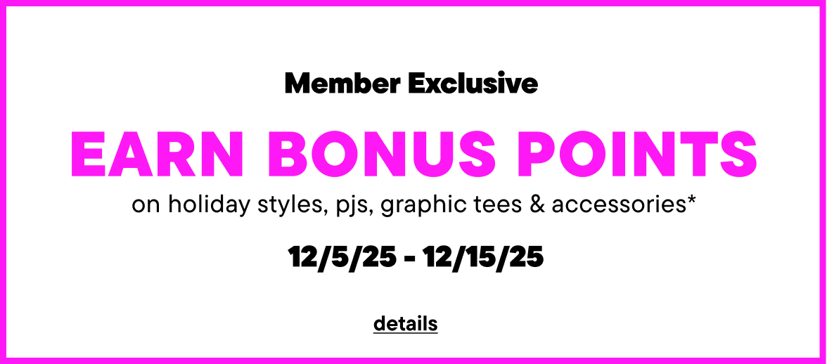 Earn Bonus Points