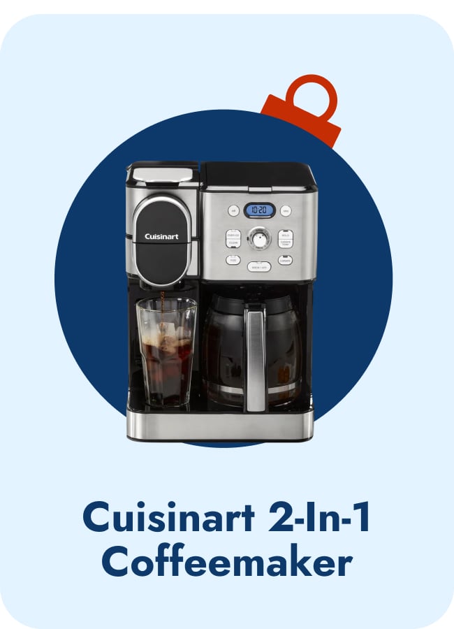 Cuisinart Coffee Center 2-In-1 Coffeemaker