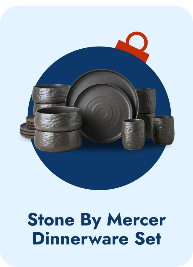 Stone by Mercer Project Shosai Stoneware Dinnerware Set