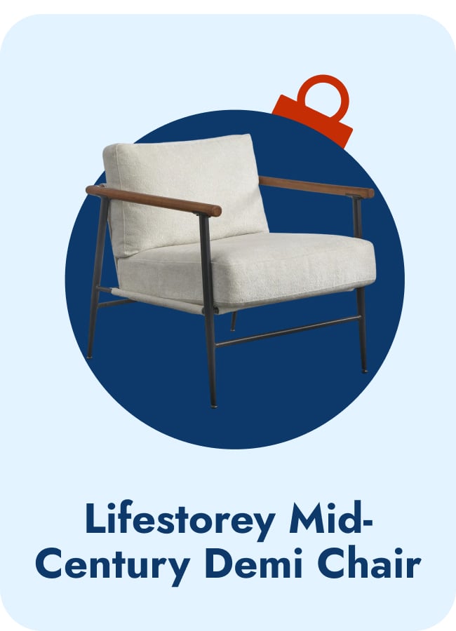 Lifestorey Mid Century Modern Demi Chair