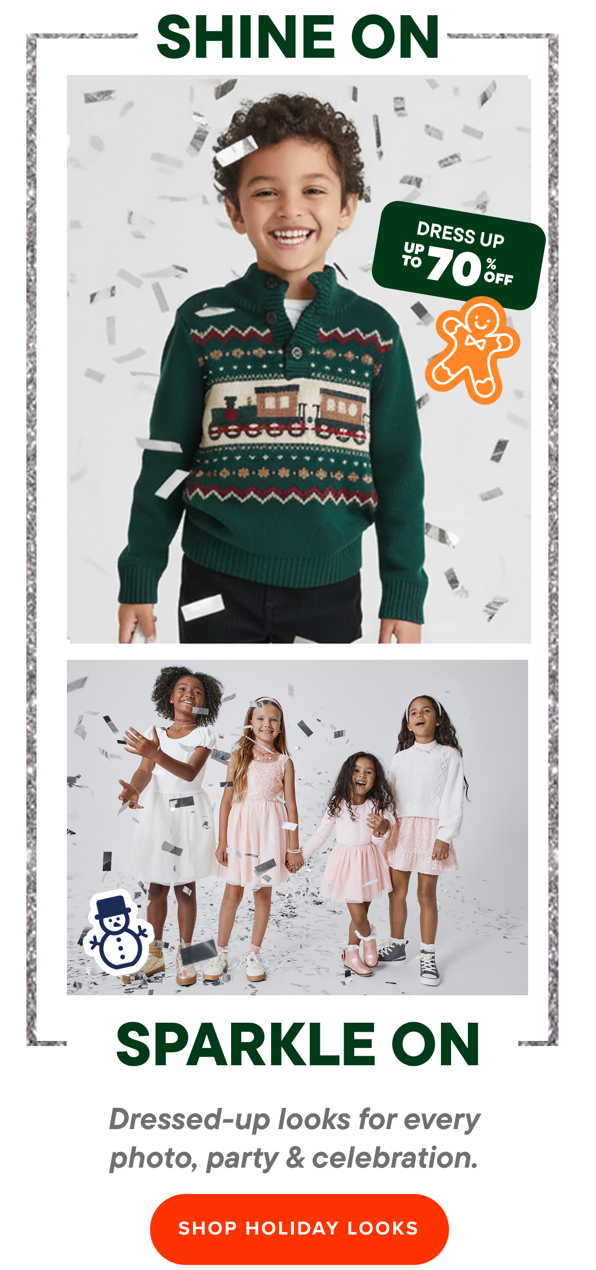 Up to 70% off Holilday Dressy