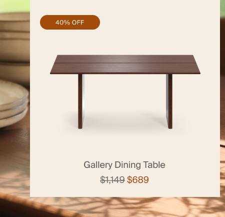 Gallery Dining Table