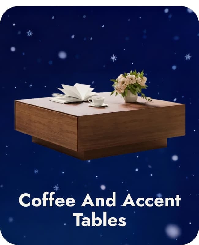 coffee and accent tables