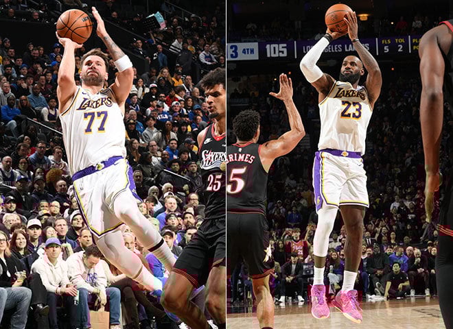 Luka Dončić, LeBron James