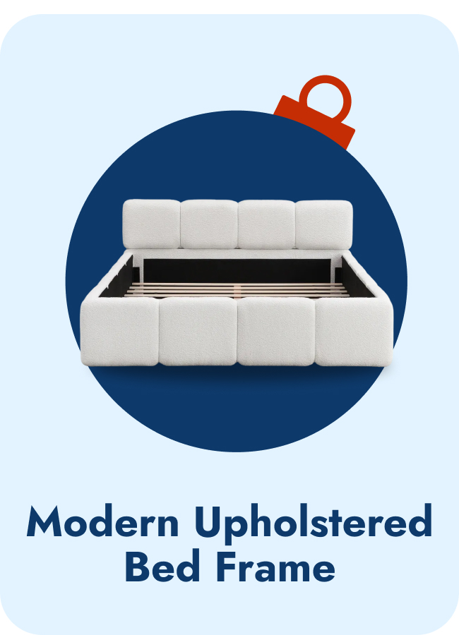 Modern Upholstered Bed Frame