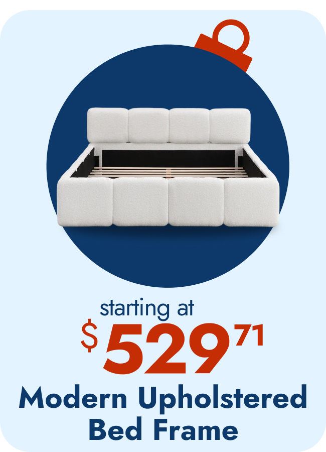 Modern Upholstered Bed Frame