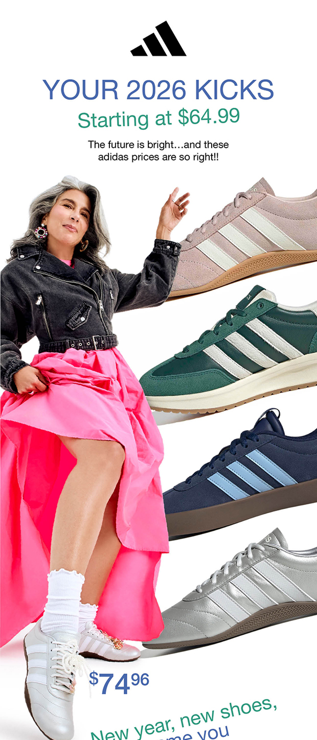 Your 2026 Kicks Starting at $64.99