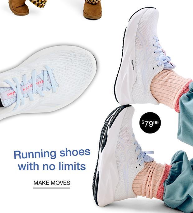 Running shoes with no limits | Make Moves
