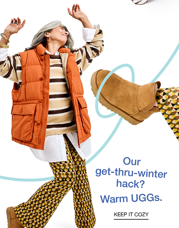 Our get-thru-winter hack? Warm UGGs | Keep It Cozy