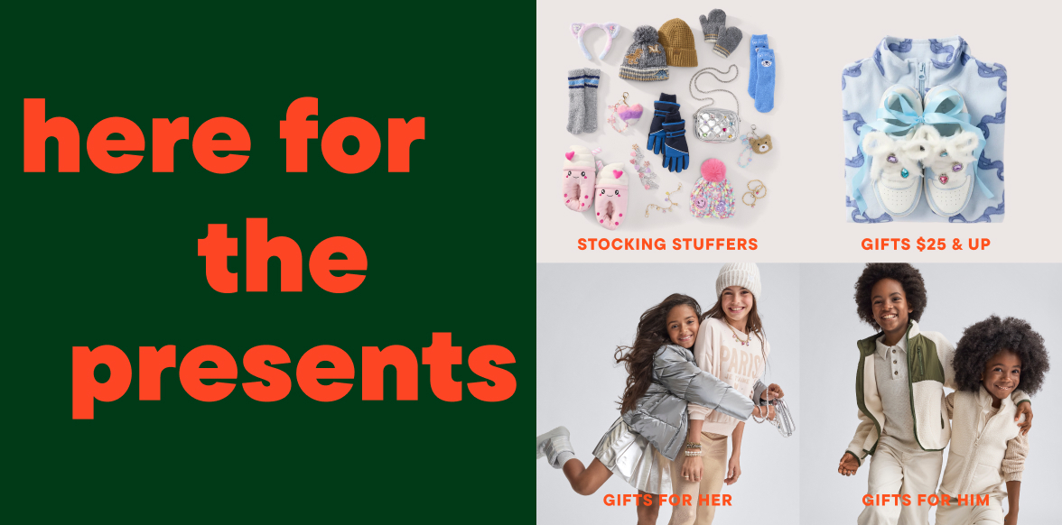 Here for the presents