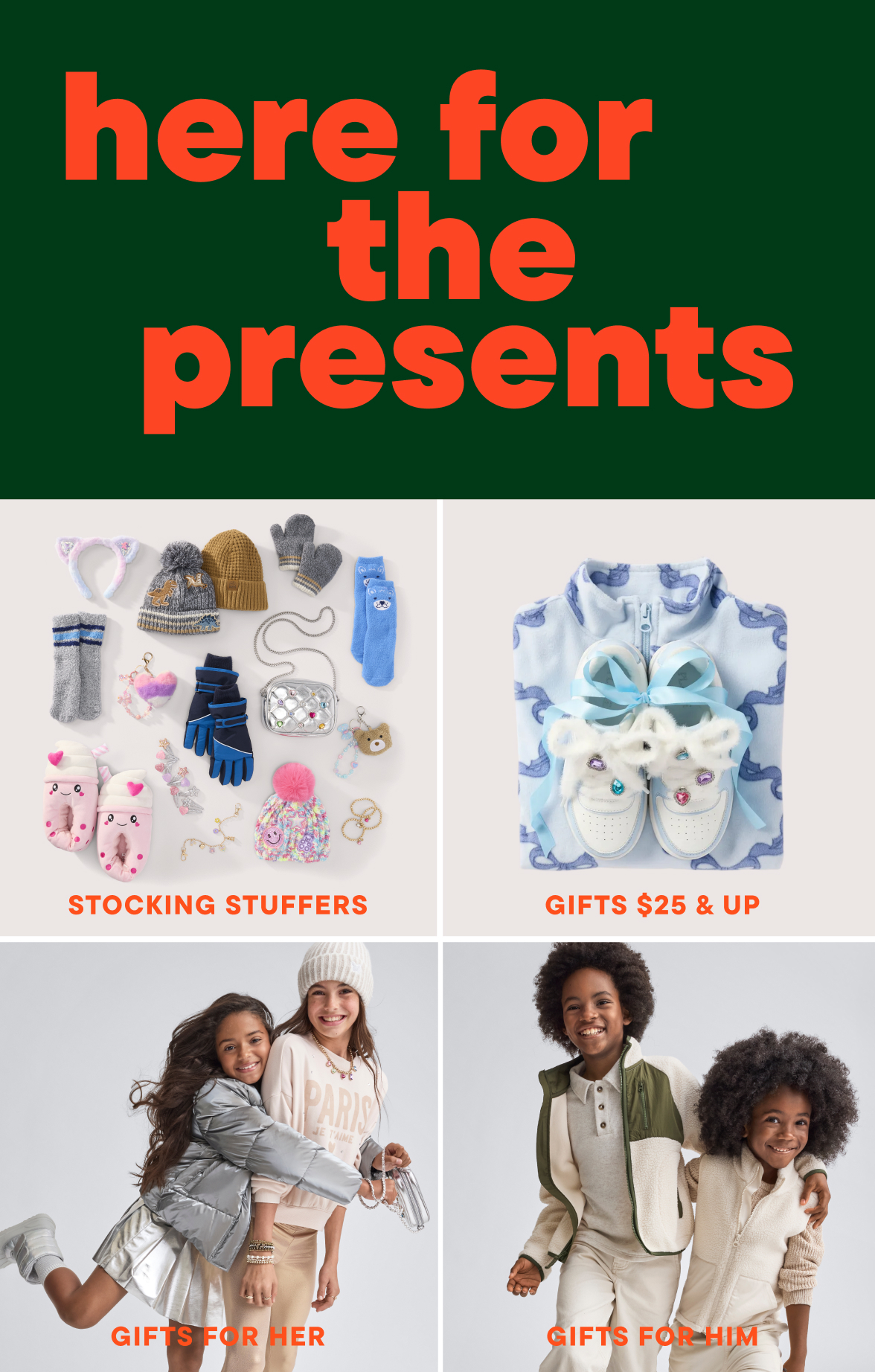 Here for the presents