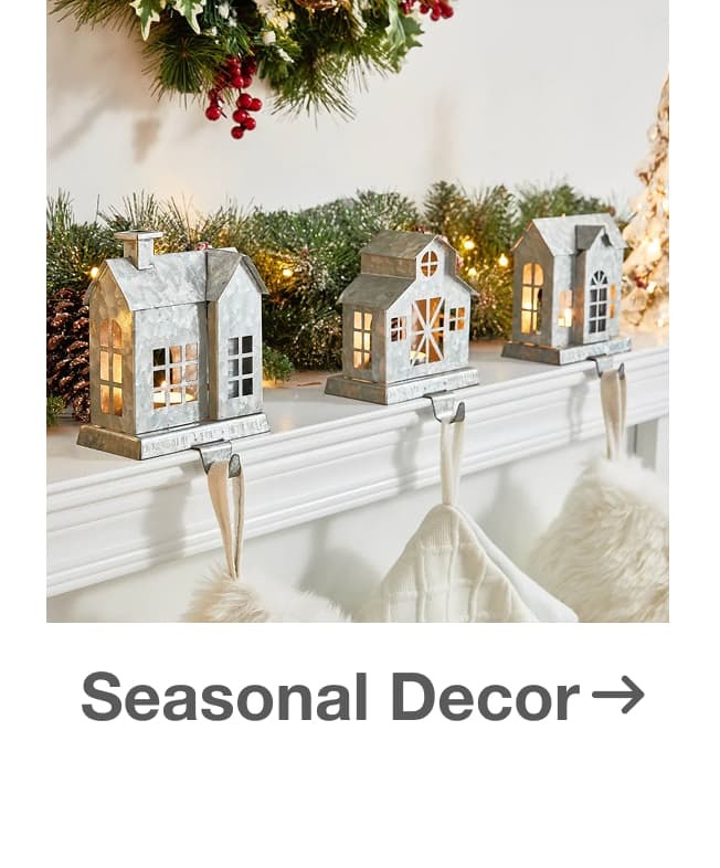 Shop Seasonal Decor on Sale