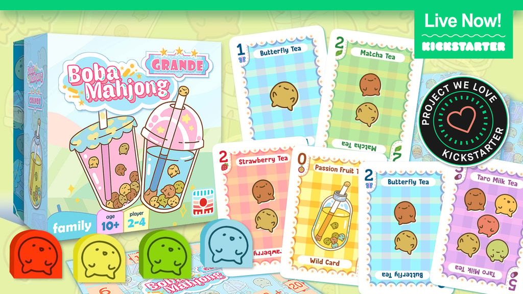 Boba Mahjong Grande