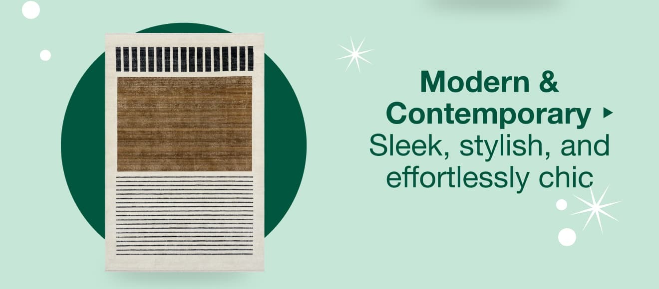 Save on Modern and Contemporary Rugs