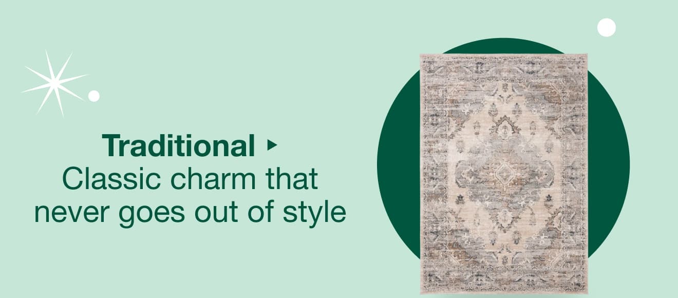 Save on Traditional Rugs