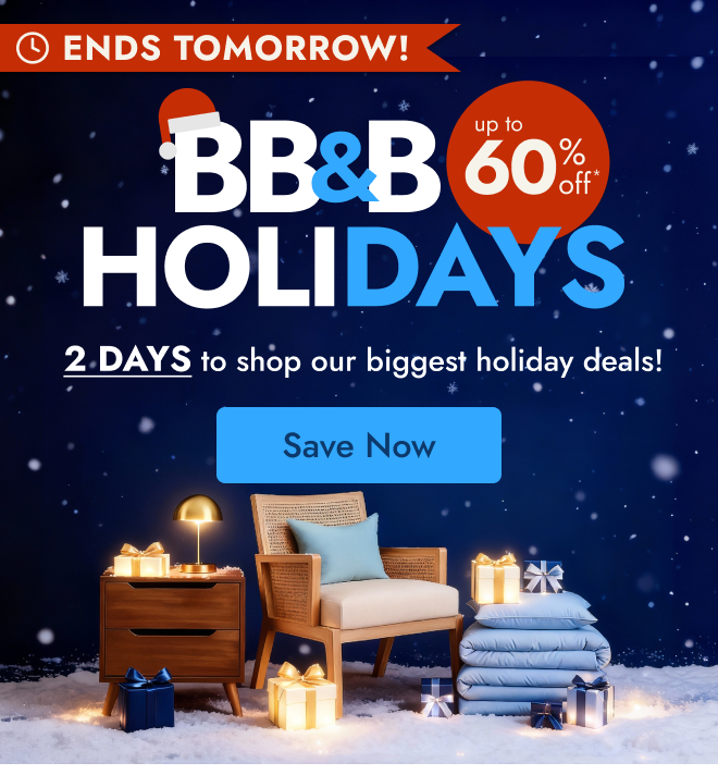 Ends tomorrow: Up to 60% off holiday home must-haves